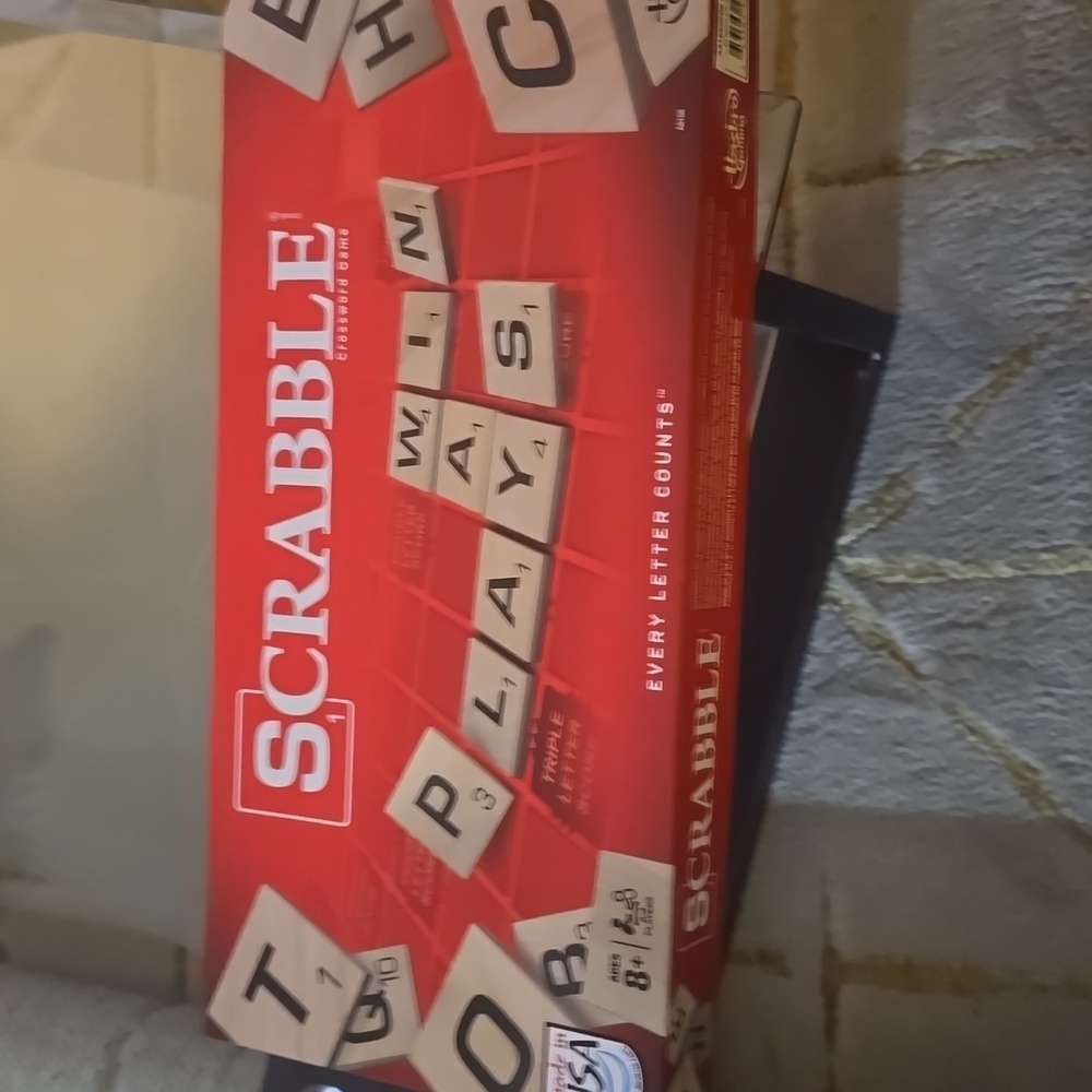 Scrabble board game